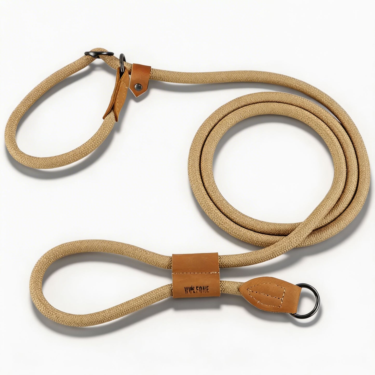 Adjustable Hands-Free Dog Lead with Waist Belt for Jogging and Hiking