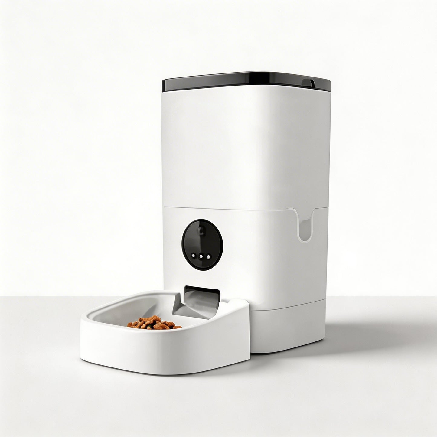 Automatic Pet Feeder with WiFi Control 6L Capacity Food Grade ABS for Cats and Dogs