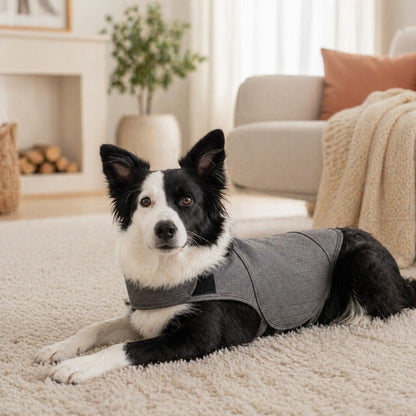 Dog Vest Thunder Jacket for Dogs, Calming Anxiety Relief Shirt, Soft Fabric, Small Medium Large