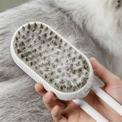 Dog Grooming Brush with Spray Function, Deshedding Brush for All Coat Types