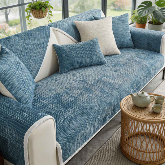 Waterproof Dog Couch Cover Anti-Scratch Chenille Protector for Pets