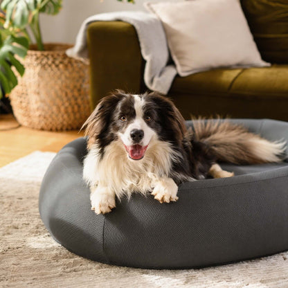 Cozy Nest Dog Bed Small Medium Fleece Material Soft Washable Plush Design