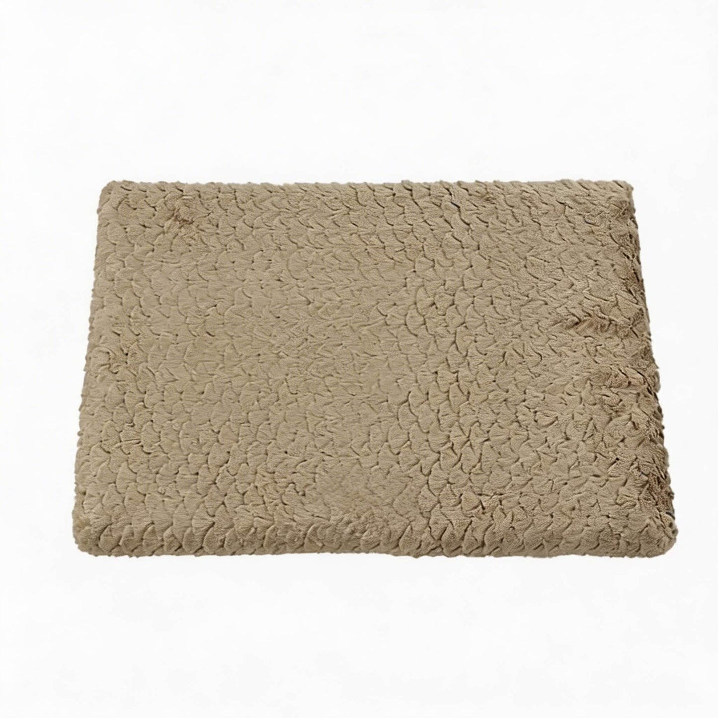 Plush Dog Bed Mat Non-Slip Cozy Pet Bed for All Breeds
