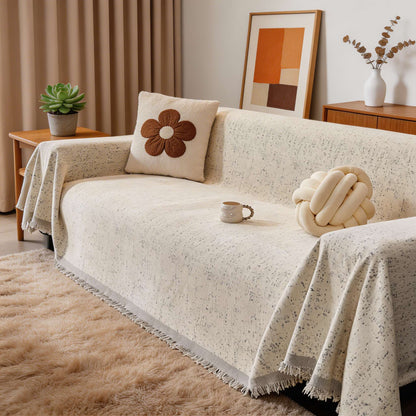 Dog Sofa Cover Chenille Anti-Cat Scratch Reversible Slipcover for Full Protection