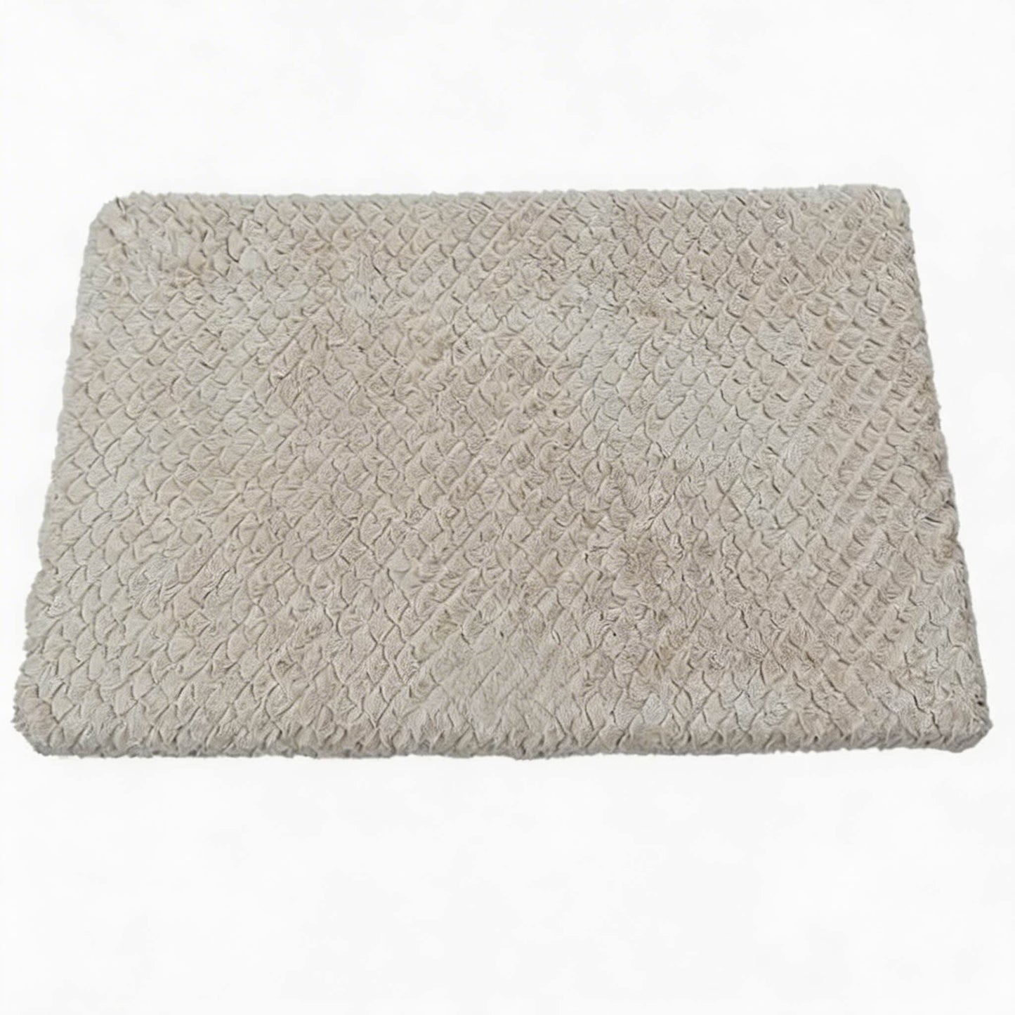 Plush Dog Bed Mat Non-Slip Cozy Pet Bed for All Breeds