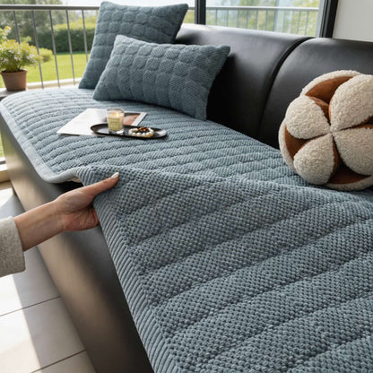Dog Couch Cover Anti-Scratch Non-Slip Corduroy Sofa Protector for Pets