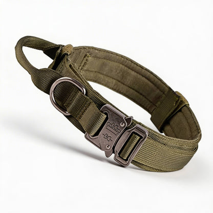 Military-Grade Tactical Dog Collar and Leash Set