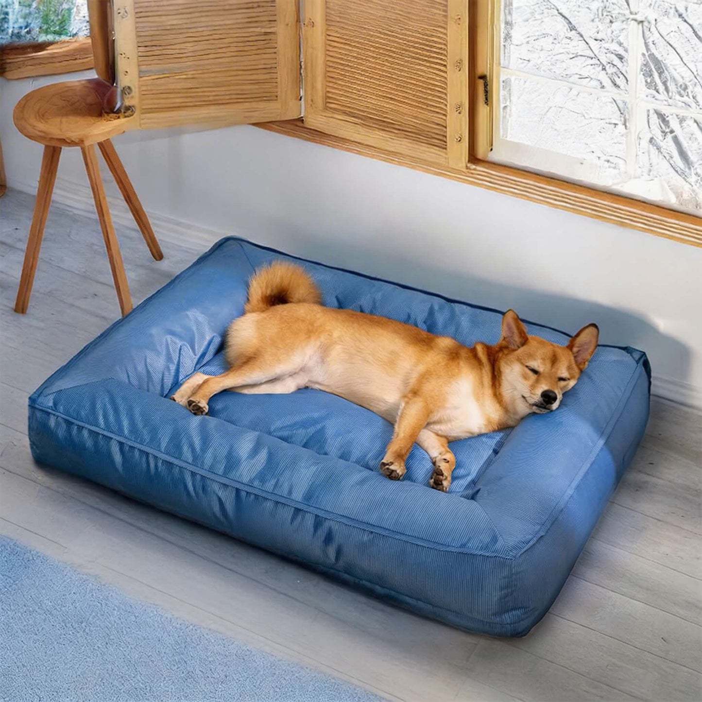 Orthopedic Large Dog Bed Waterproof Anti-Anxiety Supportive Design