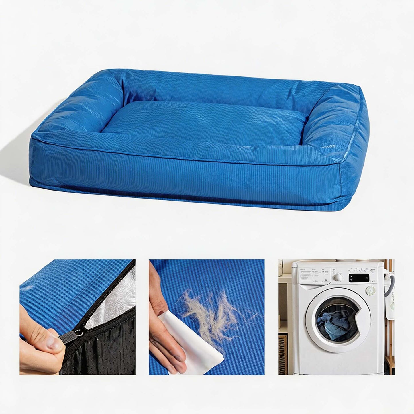 Orthopedic Large Dog Bed Waterproof Anti-Anxiety Supportive Design