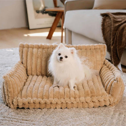 Large Orthopedic Dog Bed with Washable Plush Cover for Ultimate Comfort