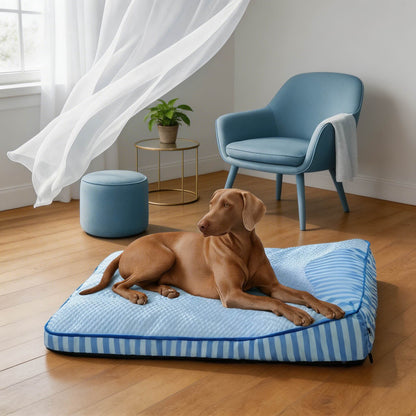 Orthopedic Dog Bed with Cooling Fabric for Large Breeds
