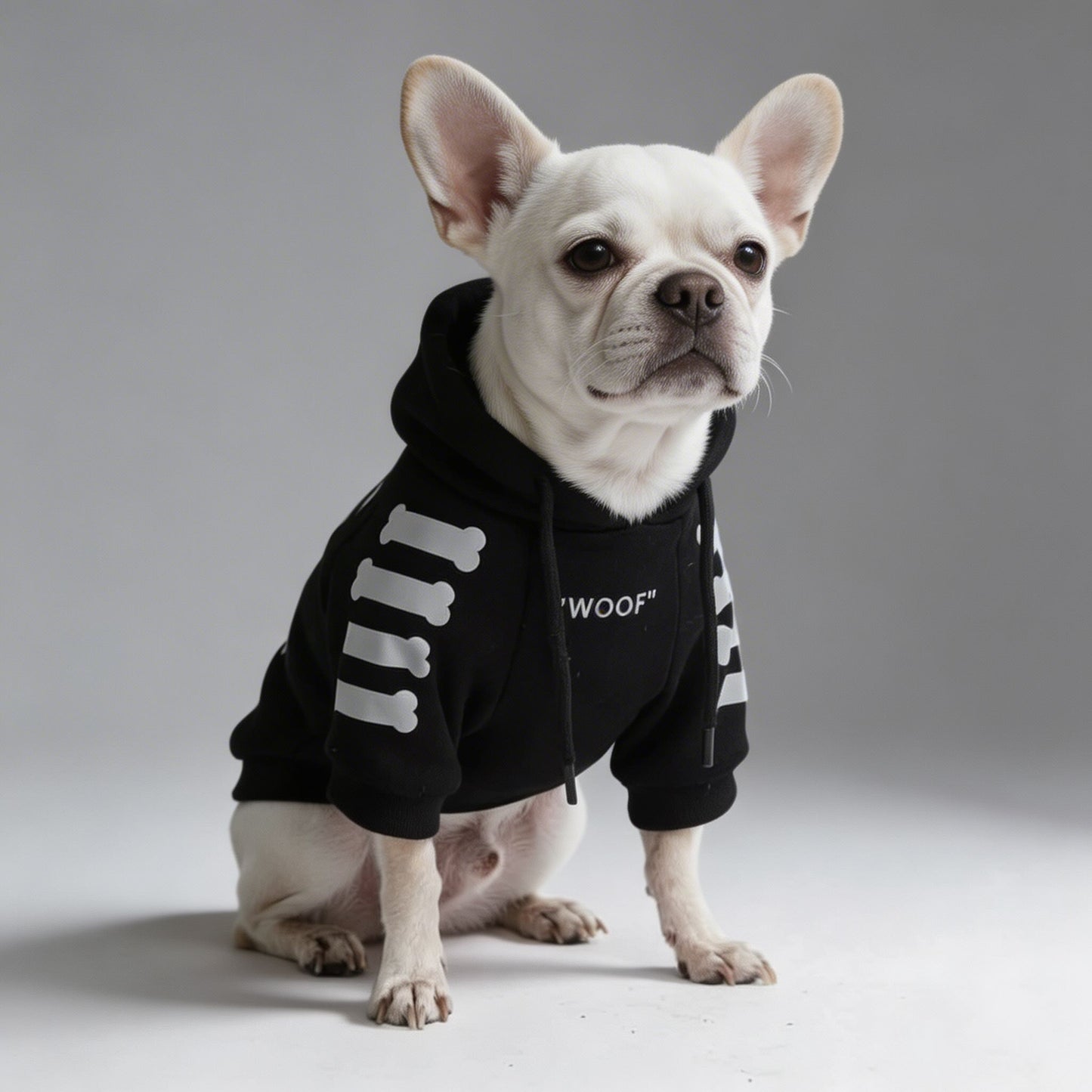 Reflective Dog Hoodie Fleece Interior for All Sizes - Cozy Dog Hooded Sweatshirt