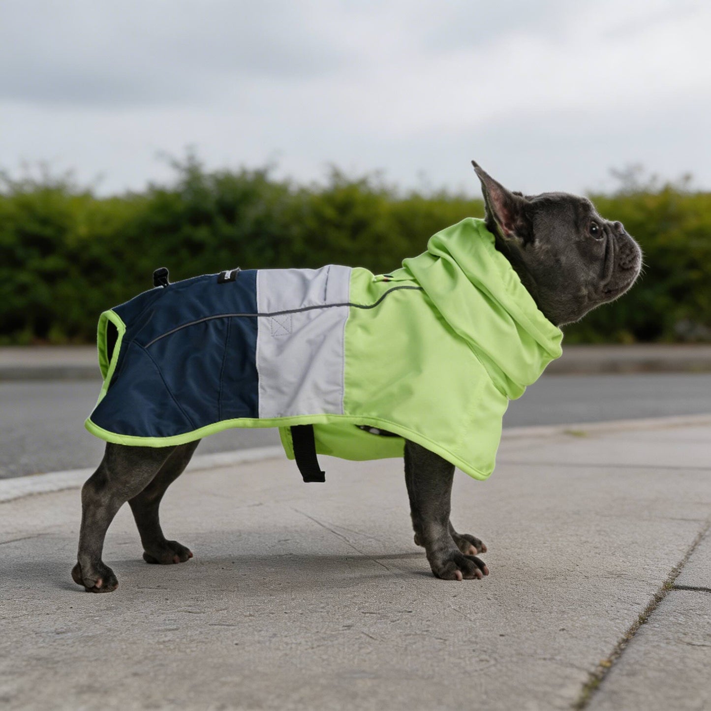 Dog Raincoat Lightweight Waterproof Adjustable Neck Rain Gear for All Breeds