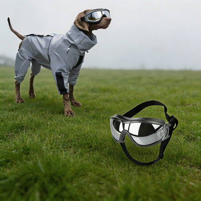 Dog Raincoat Waterproof Reflective Adjustable All-Weather Rain Gear for Dogs