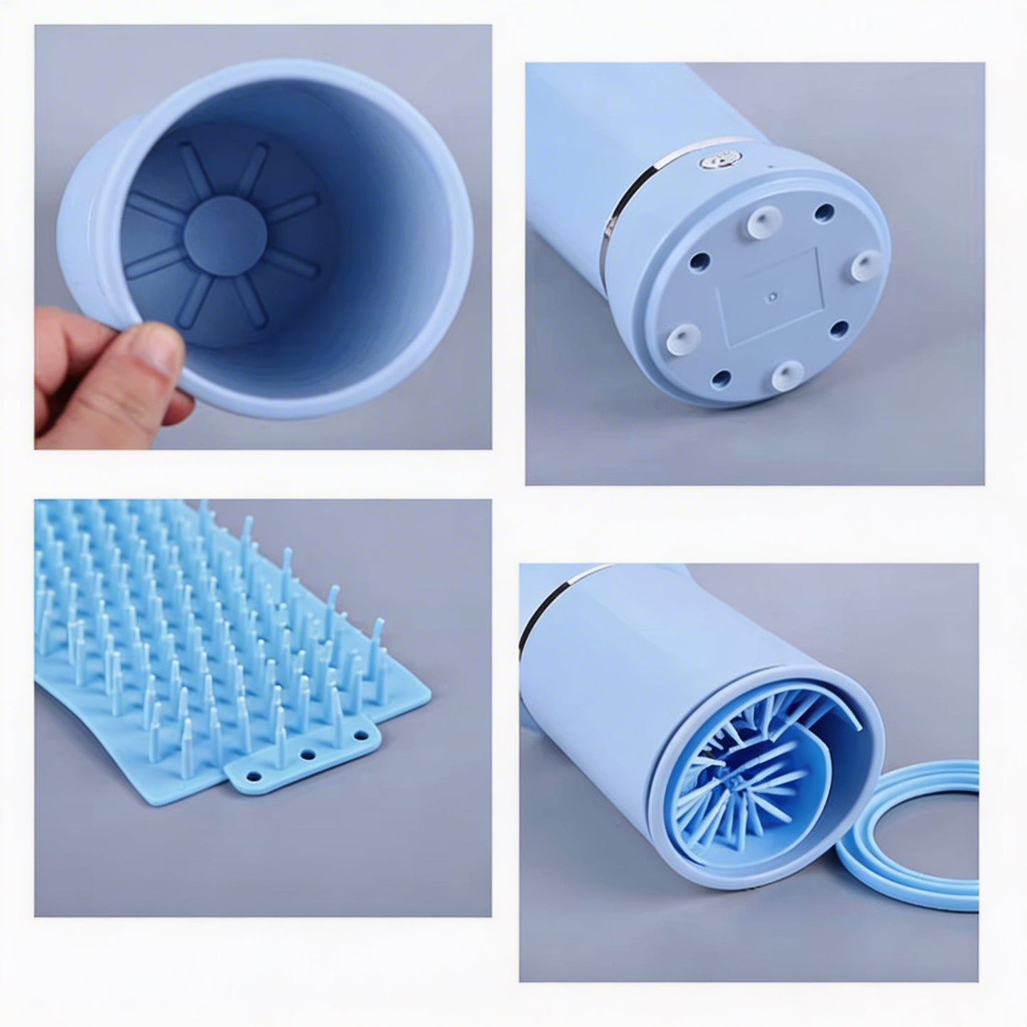 Automatic Dog Paw Cleaner Type-C Rechargeable Portable for Small to Medium Dogs