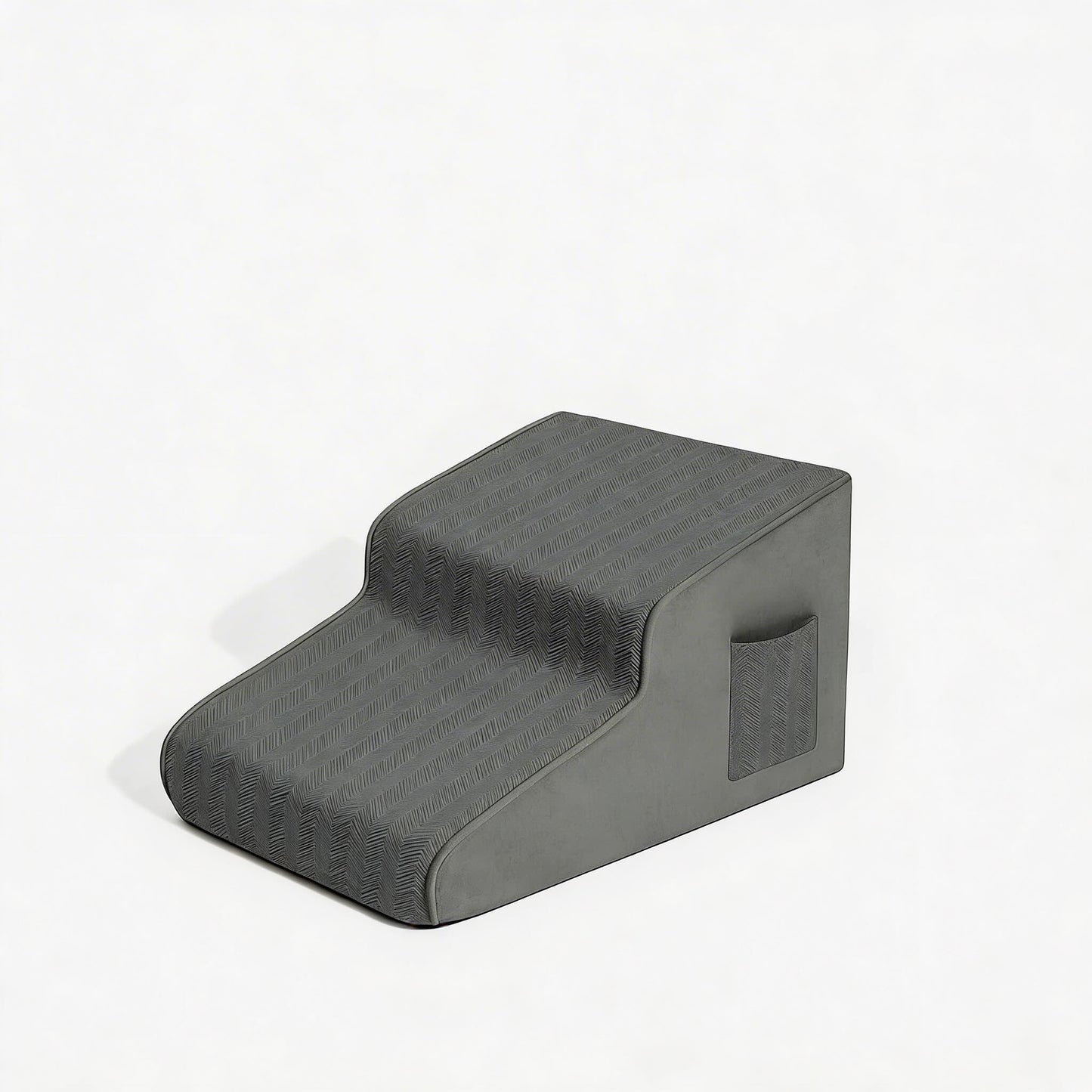 Dog Stairs for Bed - Extra Wide Non-Slip Foam Steps for Senior Dogs & Small Breeds