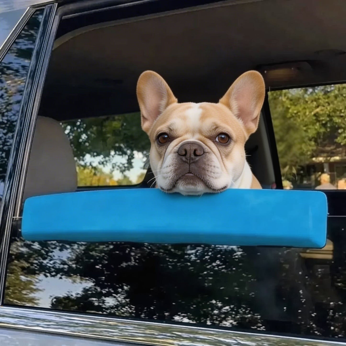 Dog Car Window Chin Rest Soft Foam Cushion Water-Resistant Universal Fit