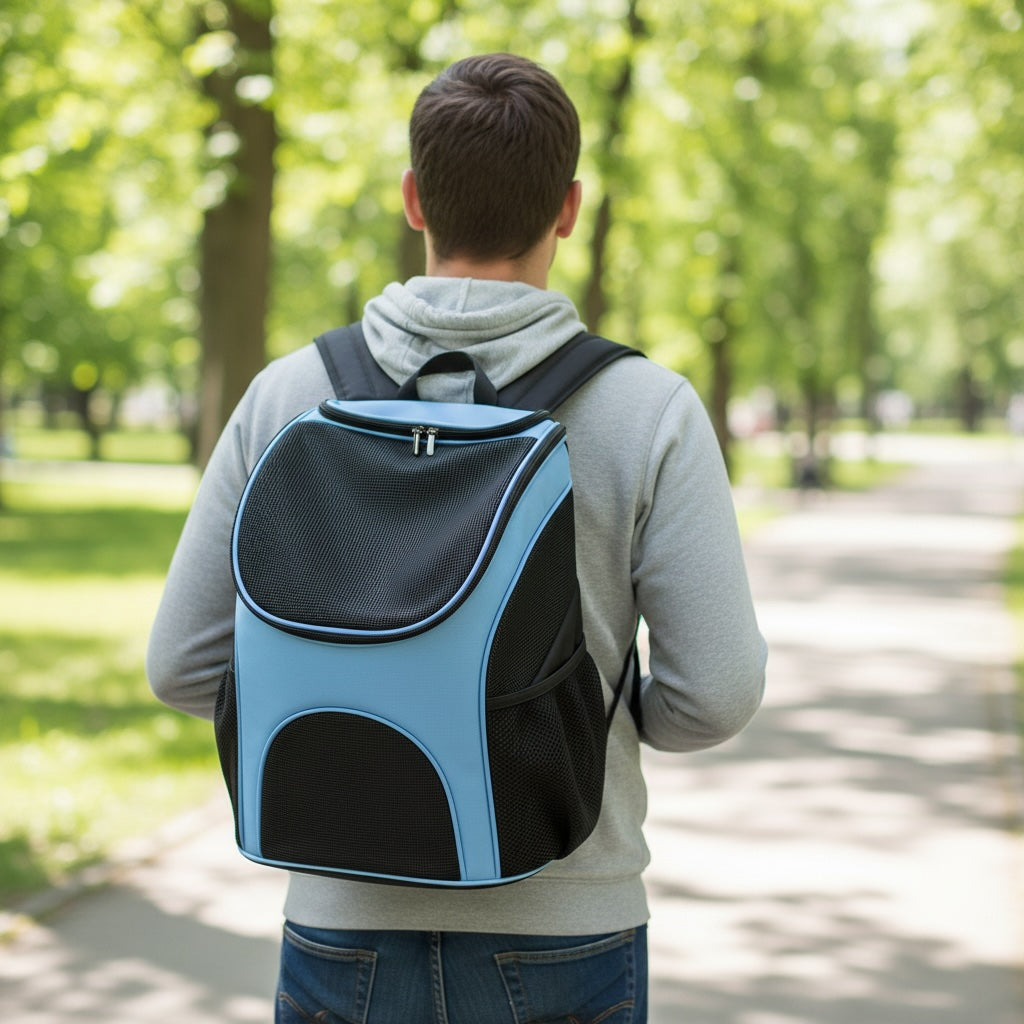 Dog Carrier Backpack with Padded Straps for Small Pets
