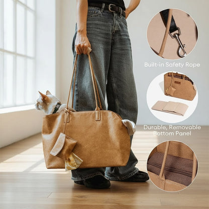 Waterproof Dog Carrier Bag Eco-Friendly DuPont Fabric City Roamer