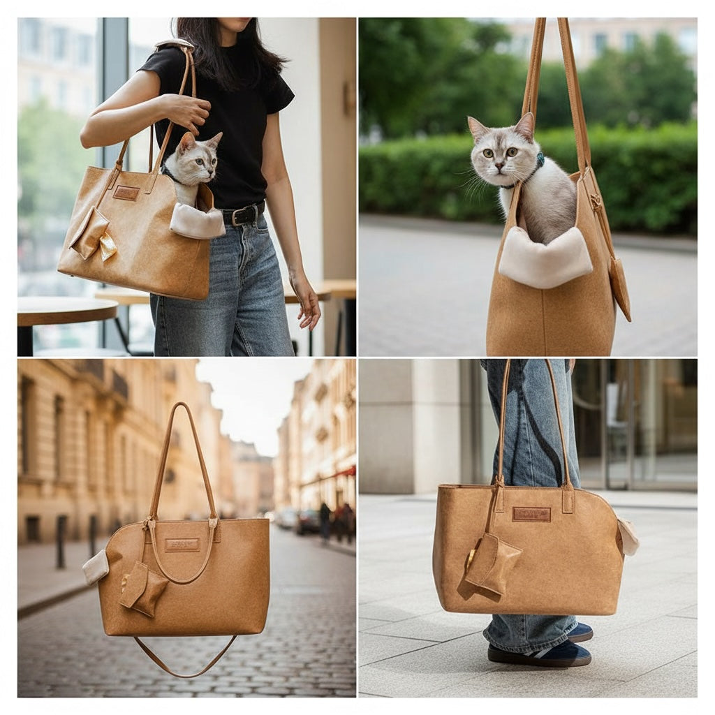 Waterproof Dog Carrier Bag Eco-Friendly DuPont Fabric City Roamer