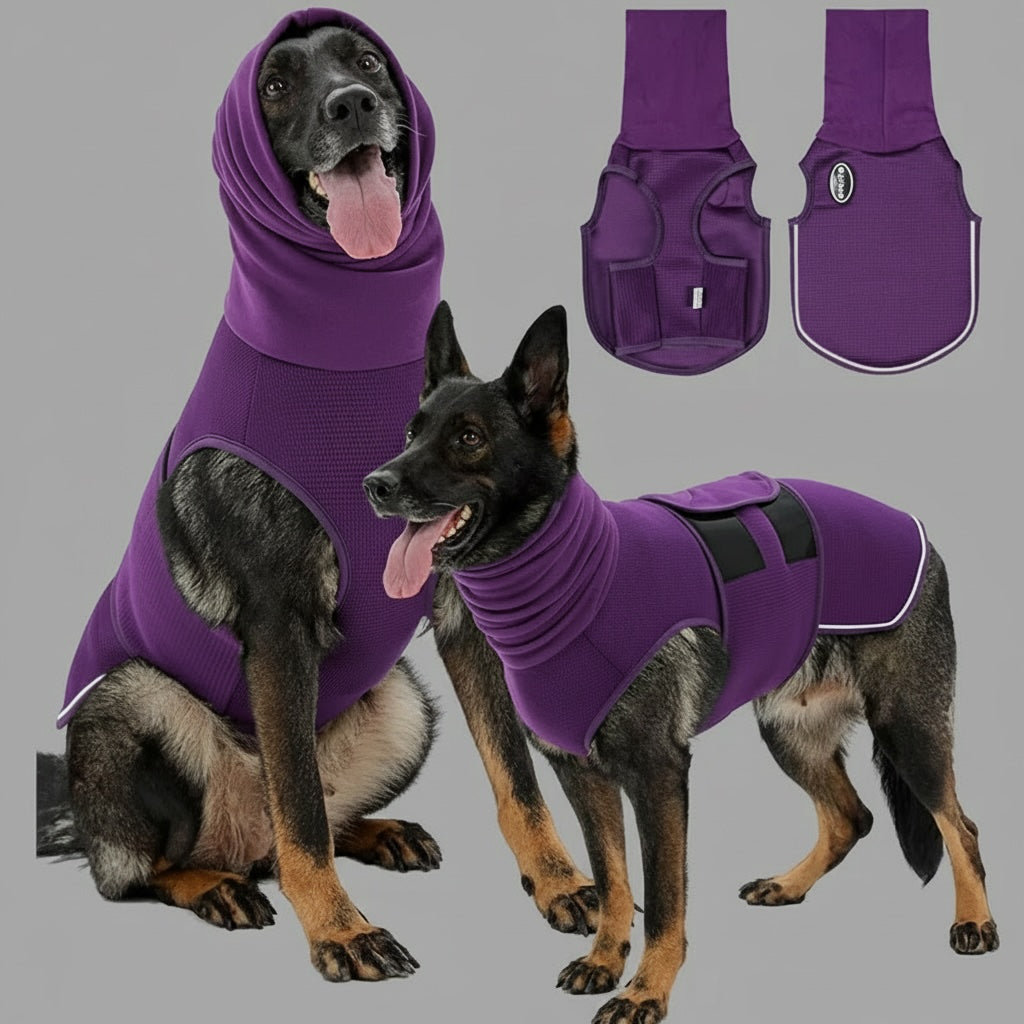 Dog Jacket Thunder Jacket for Dogs Anxiety Relief Small Medium Adjustable Fit