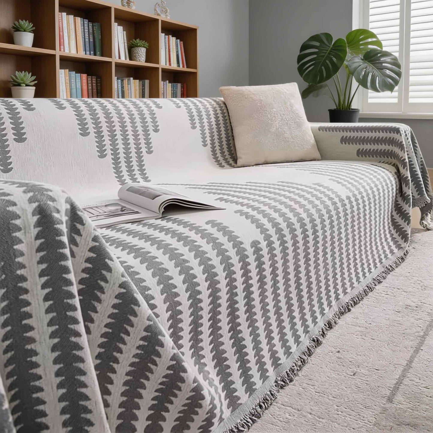 Dog Couch Cover Double-Sided Chenille Fabric Soft Durable Home Decor