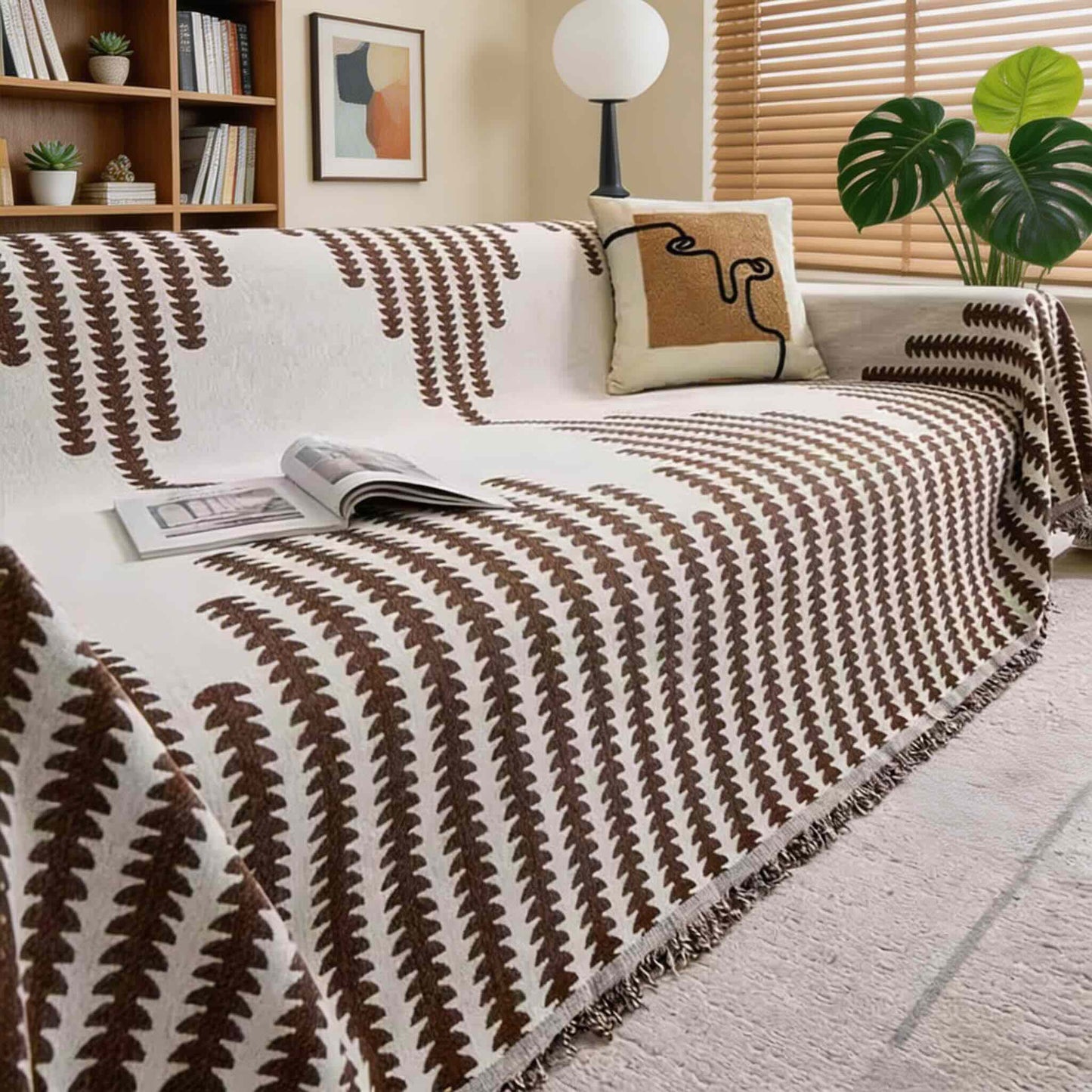 Dog Couch Cover Double-Sided Chenille Fabric Soft Durable Home Decor