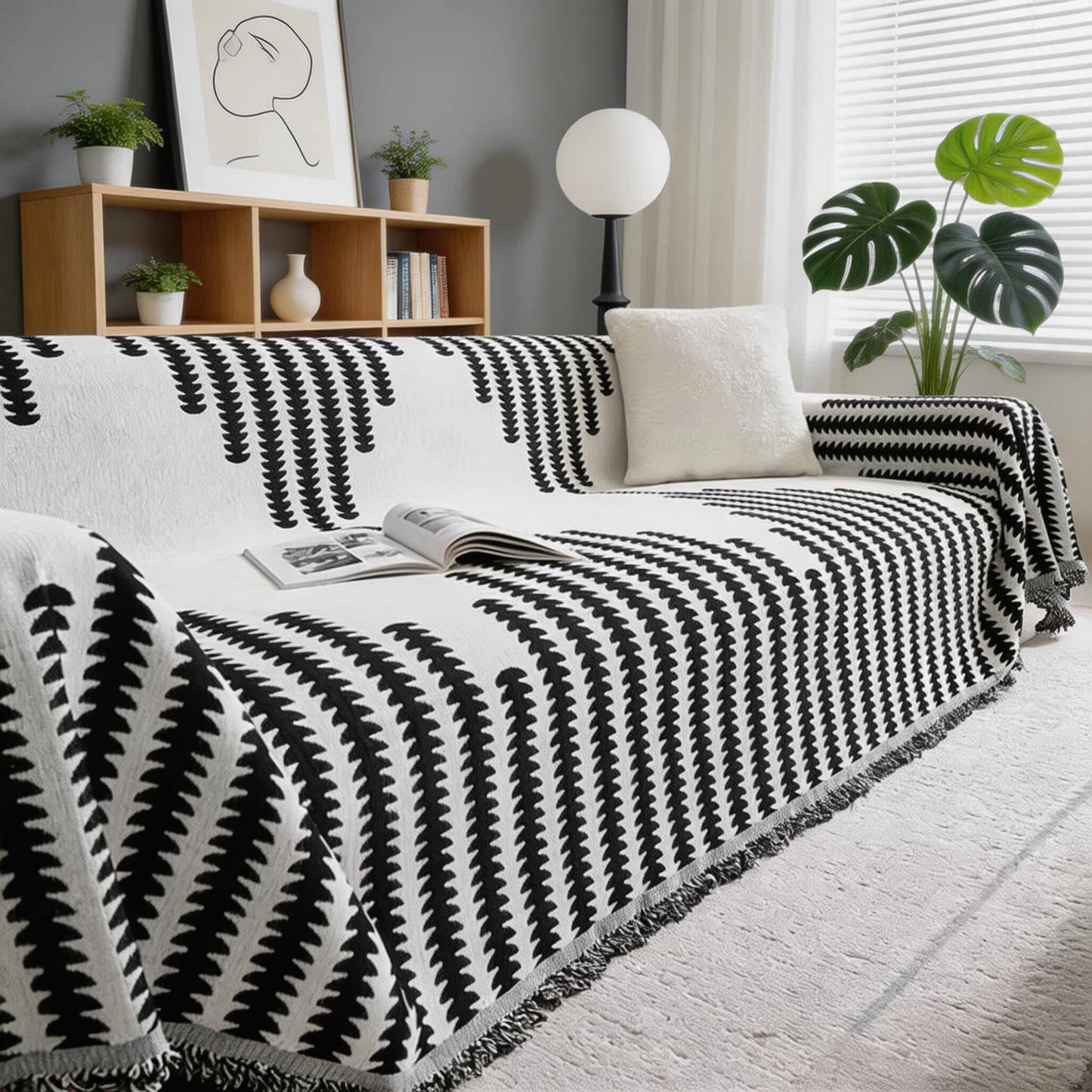 Dog Couch Cover Double-Sided Chenille Fabric Soft Durable Home Decor