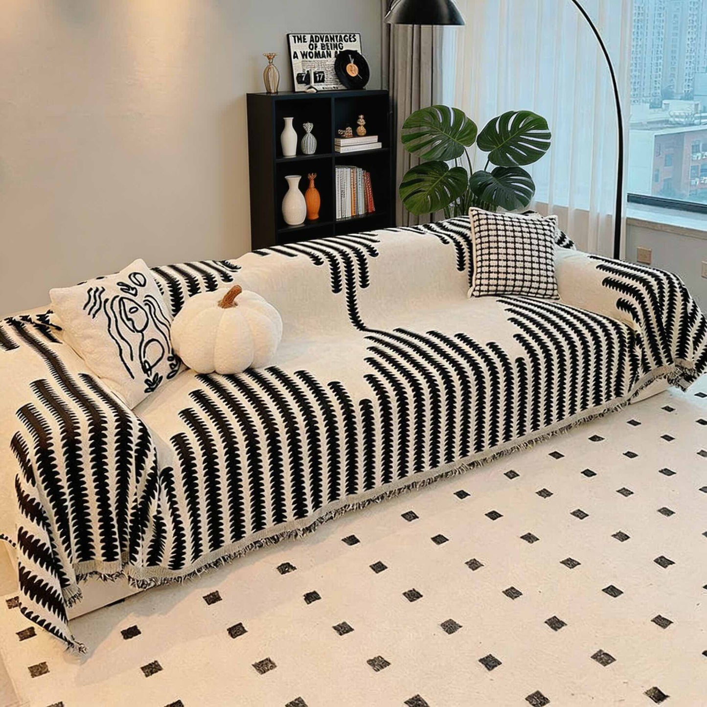 Dog Couch Cover Double-Sided Chenille Fabric Soft Durable Home Decor