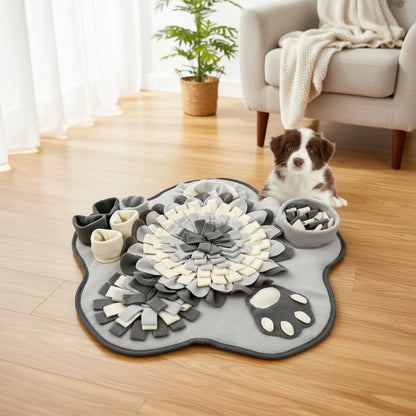 Durable Interactive Snuffle Mat for Dogs Slow Feeder Foraging Toy