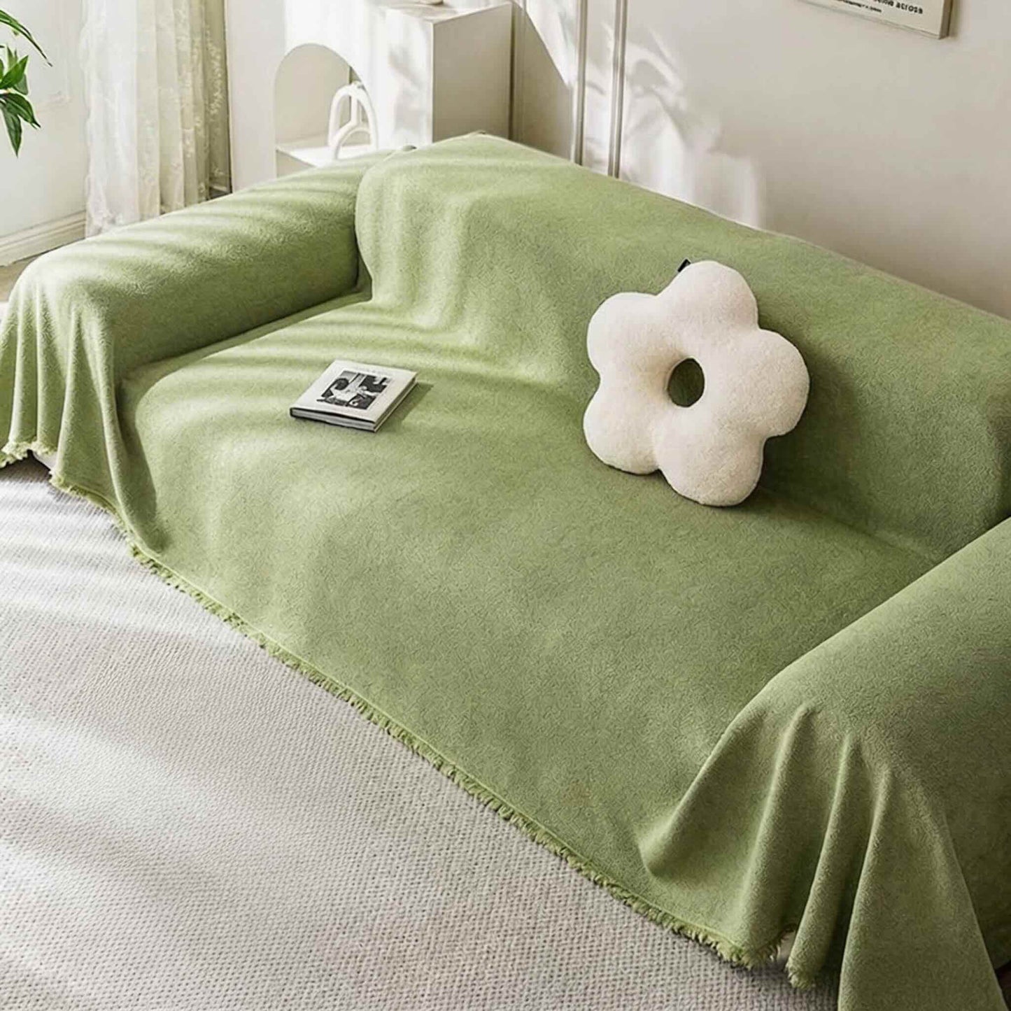 Waterproof Dog Couch Cover Plush Protector for Pets