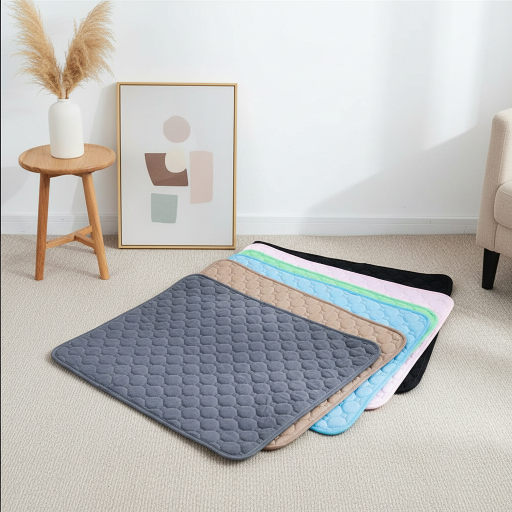 Dog Training Pads Washable Absorbent Puppy Pads Waterproof Non-Slip 4-Layer Mat