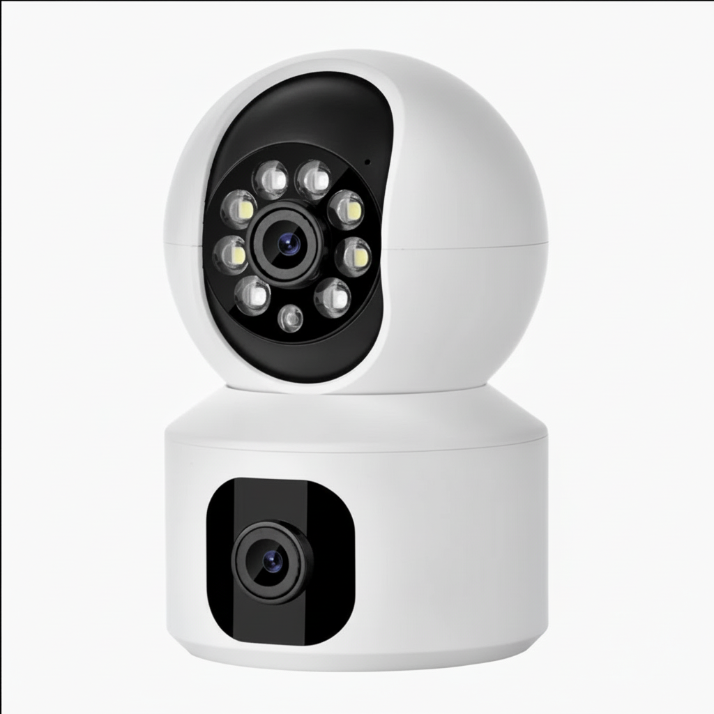 Dog Security Camera 4MP Indoor Wireless with Night Vision & Two-Way Audio
