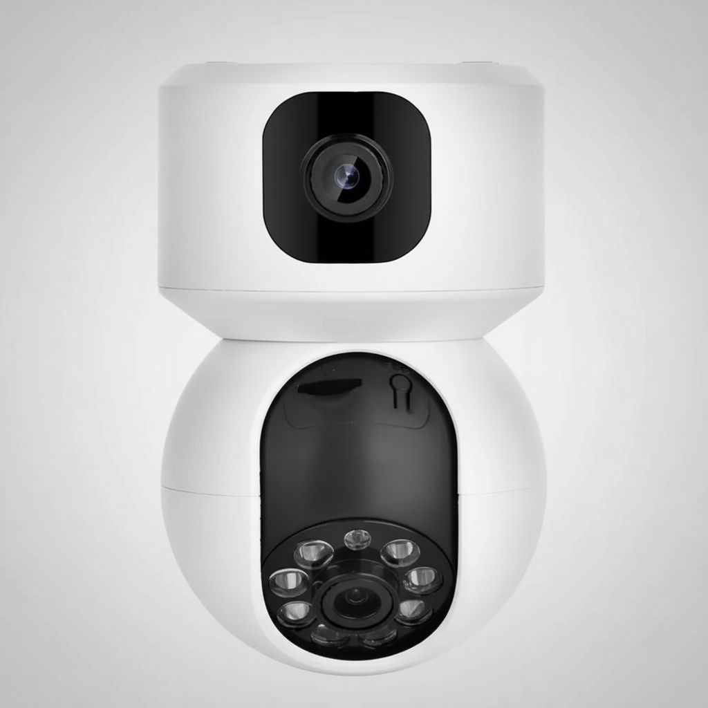 Dog Security Camera 4MP Indoor Wireless with Night Vision & Two-Way Audio