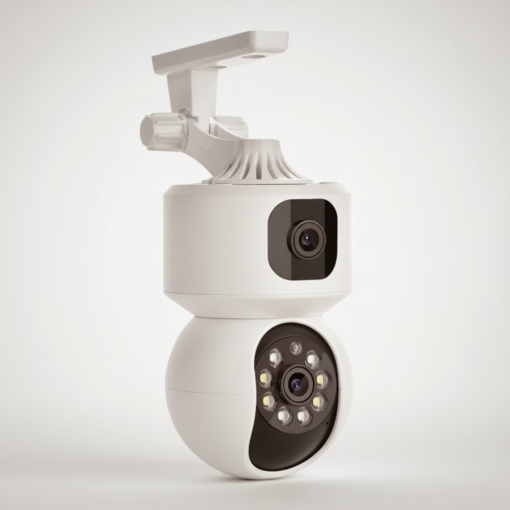 Dog Security Camera 4MP Indoor Wireless with Night Vision & Two-Way Audio